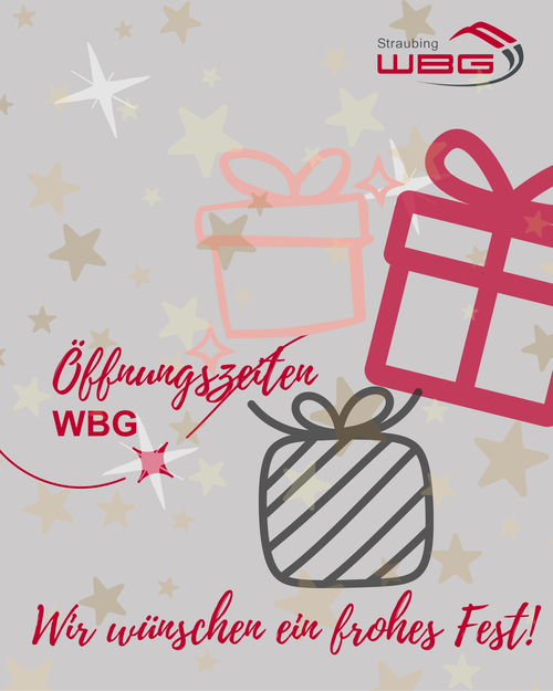 WBG-Büro geschlossen